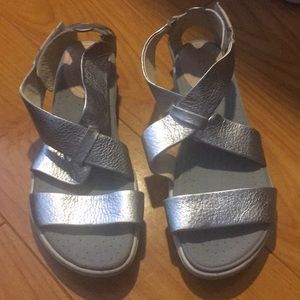 Ecco soft leather sandals